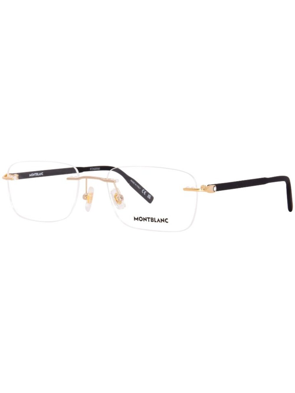 NWT MontBlanc MB0221O 006 Rimless Eyeglasses
